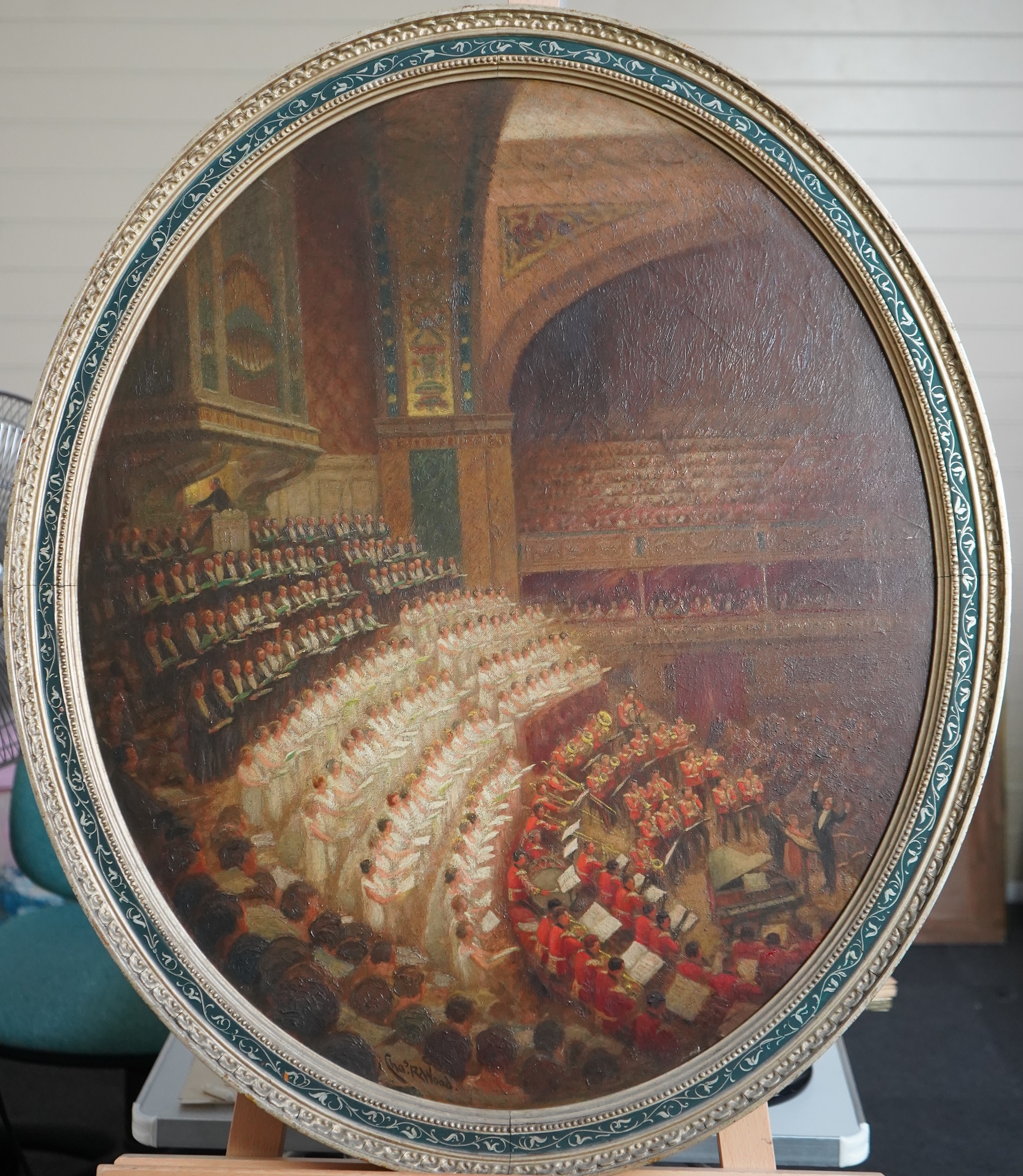 Charles R. Wood, 19th/20th century, 'Evening Concert'